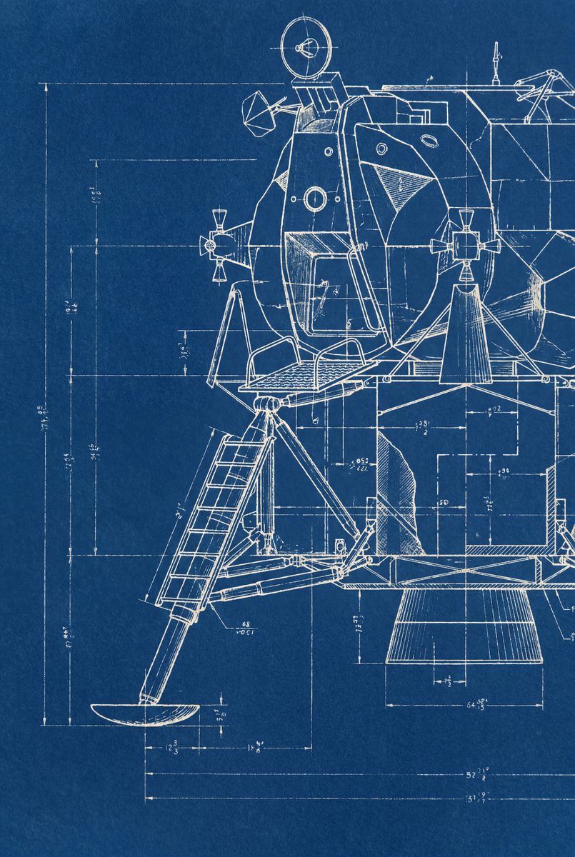 Apollo Lunar Module - Blueprint